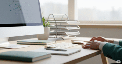 man at work, pc, computer, desktop