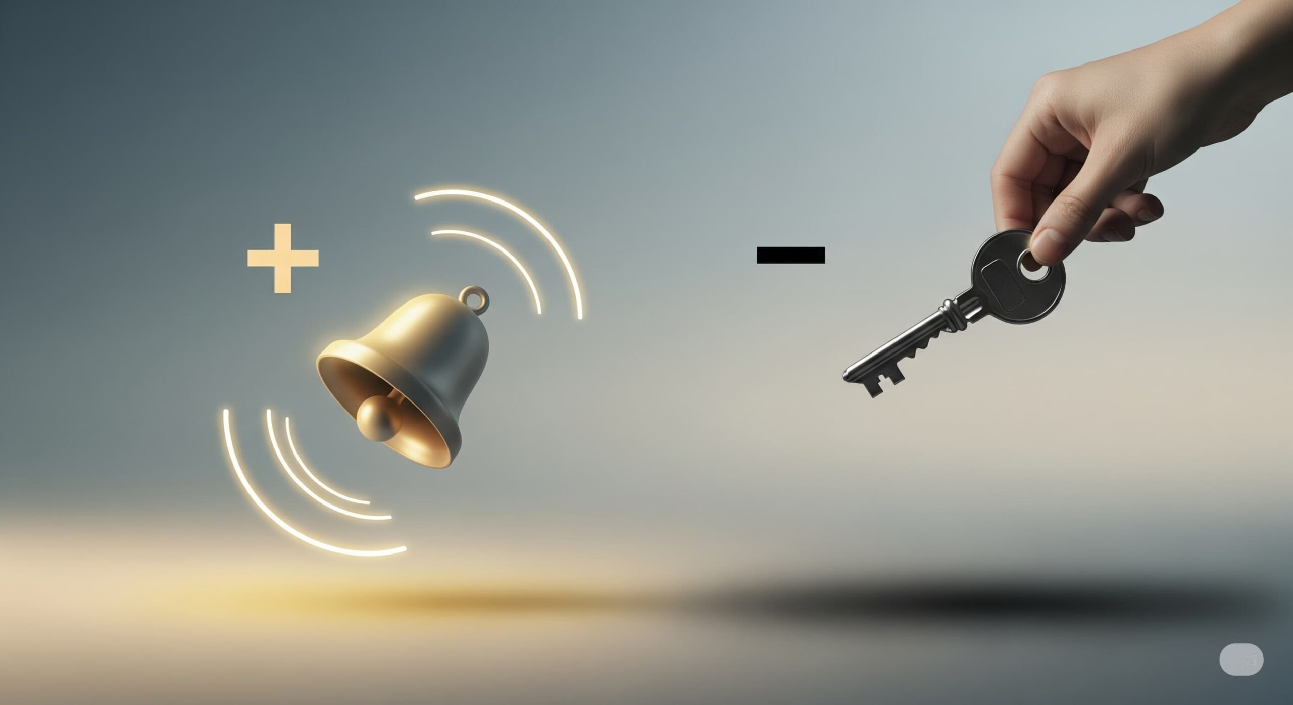 Positive Negative Punishment: Key and bell