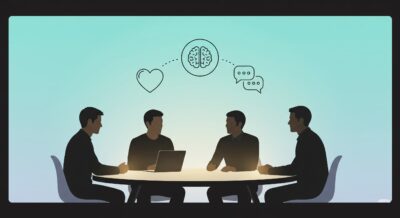 Round table for four people, Emotional Intelligence Test