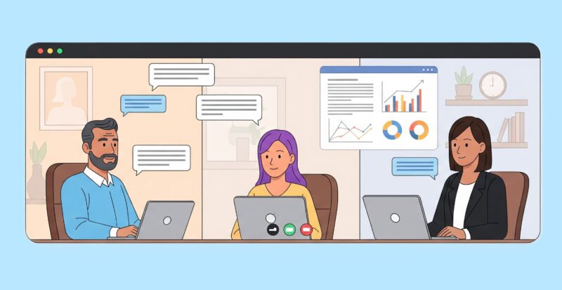 Virtual Communication: How They Collaborate in Large Companies