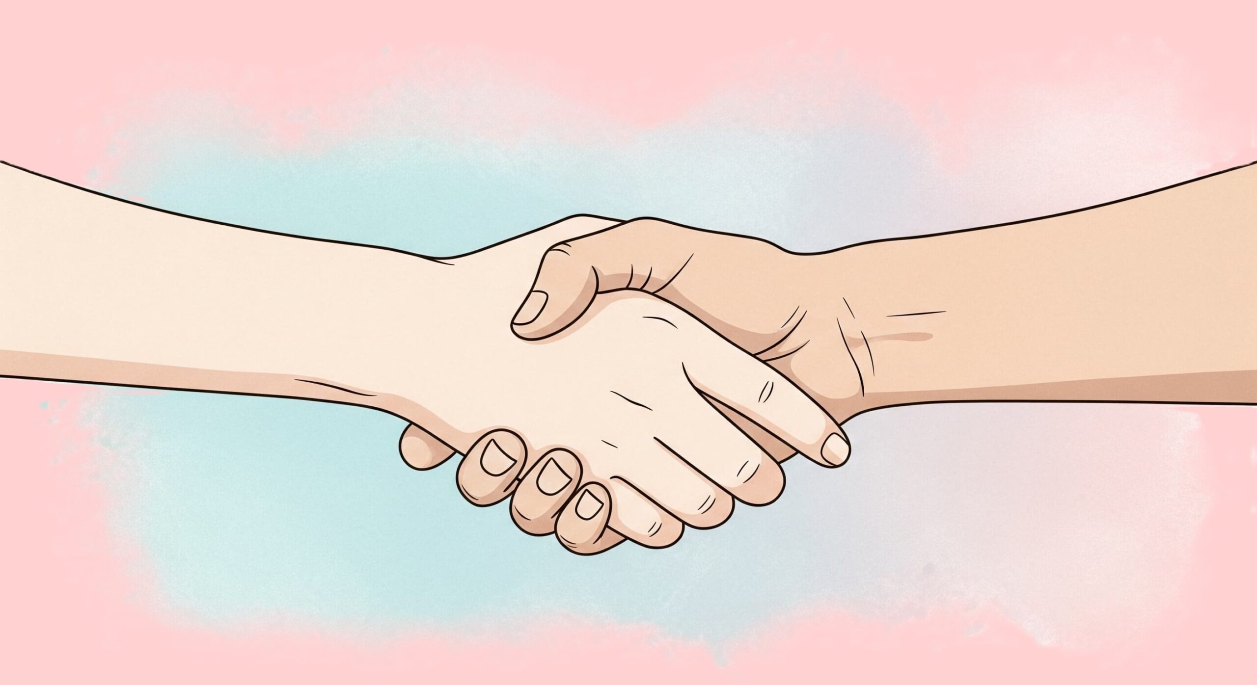 shake hands, Building Trust in Relationships