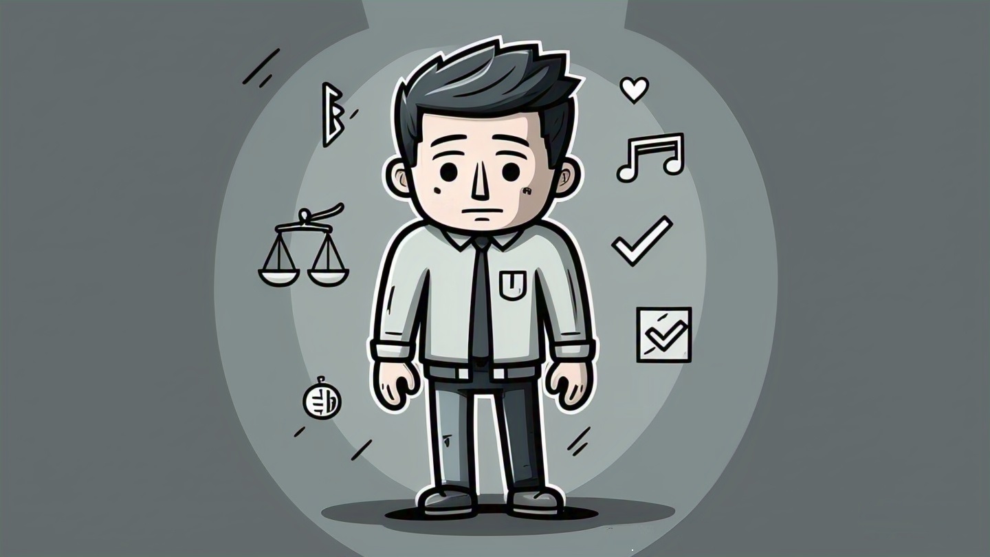A confused employee who appears to be poor and unable to perform his work.Supplication Dynamics
