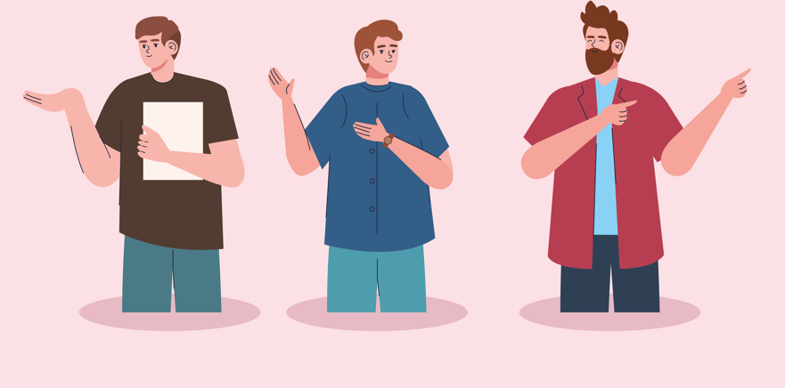 Body Gestures: Facts About Them and How to Decode Their Meaning.People pointing in different directions